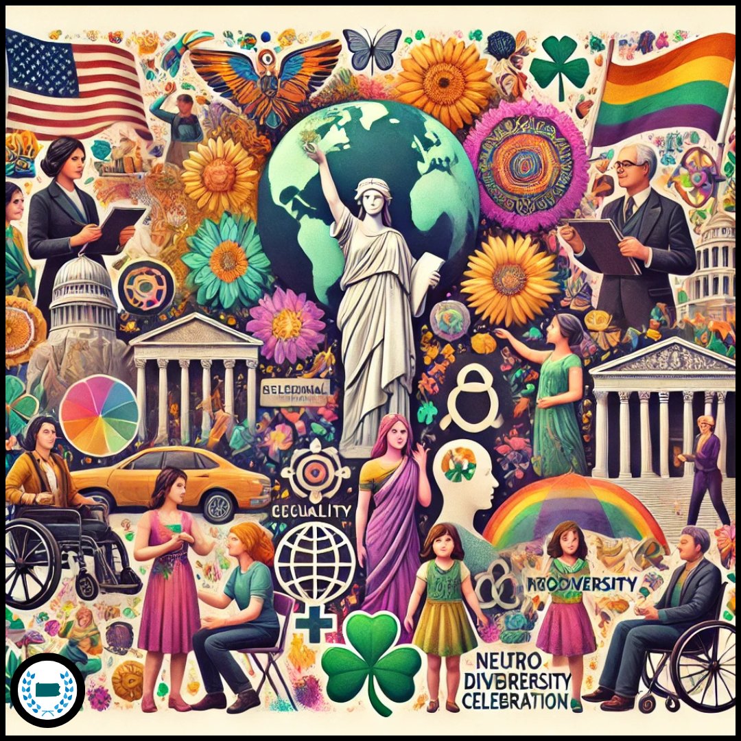 This month we're celebrating Women's History Month, Developmental Disabilities Awareness Month, Holi and much more!💐 Can you guess the symbols in the image? Hint: All of the symbols have something to do with March celebrations.🍀