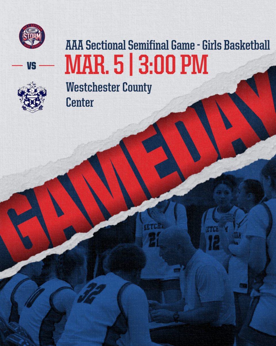 RCKAthletics (@rckathletic) on Twitter photo Storm Center Sectional Update
Come out and support the Varsity Girls Basketball Team today at the Westchester County Center, Sectional Semifinal Game against Ursuline HS! <a href="/WCSDEmpowers/">WCSDEmpowers</a> <a href="/WCSDAthletic/">WCSDAthletics</a> <a href="/KetchamNation/">RCK High School</a> <a href="/RCKGirlsBB/">KETCHAM GIRLS BASKETBALL</a> <a href="/SecOneAthletics/">Section I Athletics</a> <a href="/KDJmedia1/">Kevin Devaney Jr.</a> Storm Center Sectional Update
Come out and support the Varsity Girls Basketball Team today at the Westchester County Center, Sectional Semifinal Game against Ursuline HS! <a href="/WCSDEmpowers/">WCSDEmpowers</a> <a href="/WCSDAthletic/">WCSDAthletics</a> <a href="/KetchamNation/">RCK High School</a> <a href="/RCKGirlsBB/">KETCHAM GIRLS BASKETBALL</a> <a href="/SecOneAthletics/">Section I Athletics</a> <a href="/KDJmedia1/">Kevin Devaney Jr.</a>
