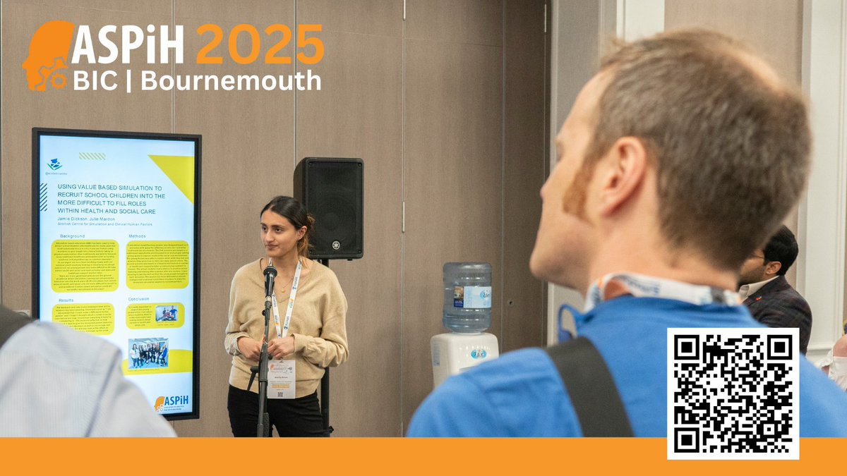 Do you have a   project or piece of work that you want to share❓

👉Then why not submit an abstract for #ASPiH2025

Simply visit fitwise.eventsair.com/aspih2025/even… and submit before the closing date 27 April (midnight)

#Simulation   #ASPiH