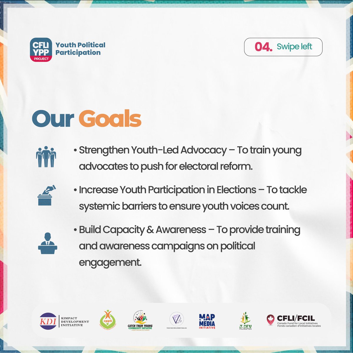 The CFLI Youth Political Participation (YPP) Project is changing that by equipping young Nigerians with the tools to lead conversations on electoral reform priorities. Through advocacy, stakeholder engagement, and grassroots mobilization, we are ensuring that youth are not just