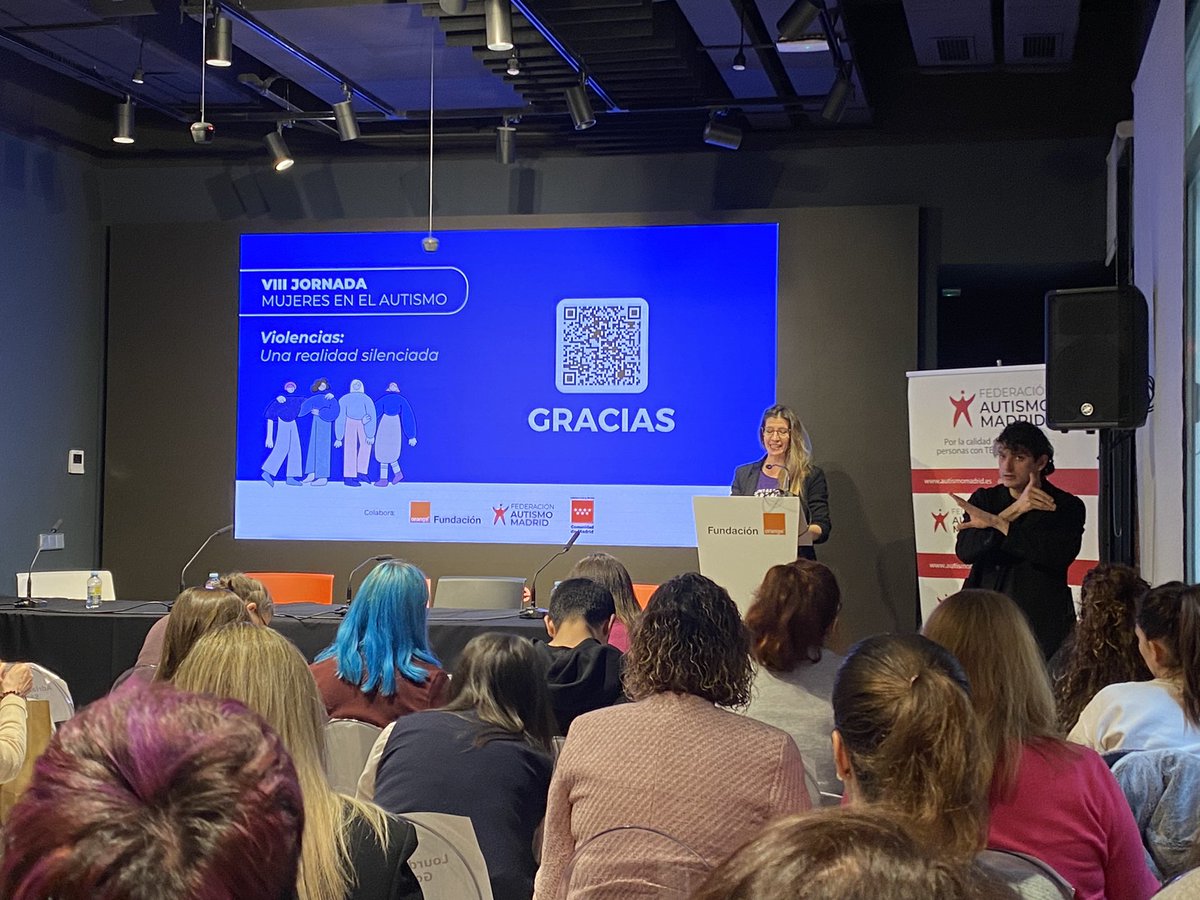 <a href="/info_quinta/">Fundación Quinta</a> <a href="/AutismoMadrid/">Fed. Autismo Madrid</a> <a href="/cepamaTEA/">CEPAMA Mujeres Autistas</a> <a href="/dogpoint_ong/">DogPoint</a> <a href="/AsocNHorizonte/">Asociación Nuevo Horizonte</a> <a href="/Autismo_Espana/">Autismo España</a> Queremos dar las gracias a <a href="/AutismoMadrid/">Fed. Autismo Madrid</a> y a todas las entidades que participaron en la VIII Jornada Mujeres en el Autismo por ayudar a visibilizar y dar voz a este tema tan importante.