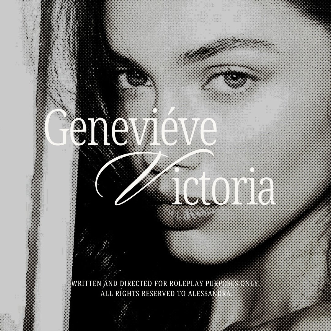 Geneviéve. tweet media