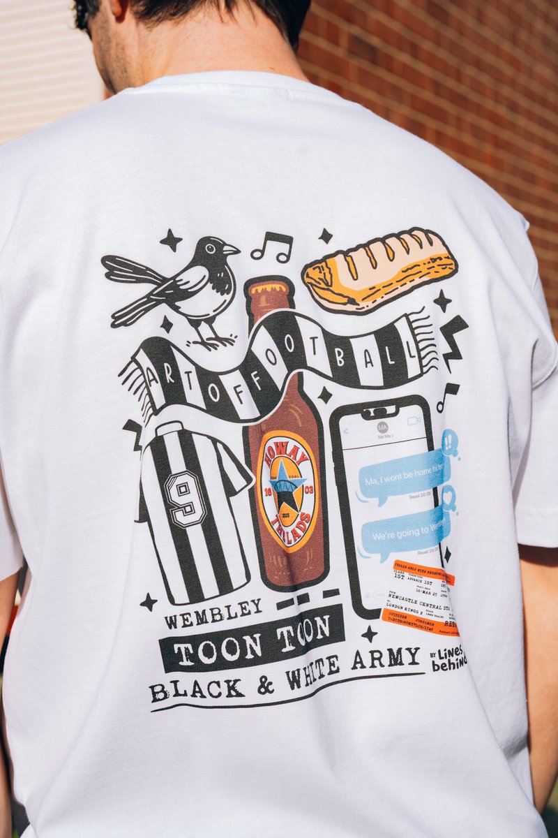 Art of Football (@art_of_football) on Twitter photo Tell your ma you won’t be home for tea.
Introducing our collaboration with <a href="/lines_behind/">Lines Behind — James Dixon</a> to get you in the mood for Wembley.
Howay the lads. Available now. Link below. Tell your ma you won’t be home for tea.
Introducing our collaboration with <a href="/lines_behind/">Lines Behind — James Dixon</a> to get you in the mood for Wembley.
Howay the lads. Available now. Link below.