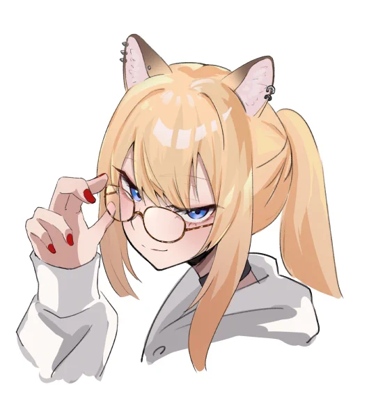 眼鏡&amp;ぽにて とかいかがかしら?っていうらくがき#kmnzart 