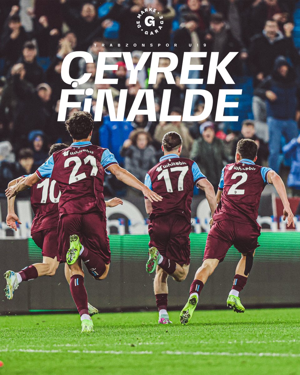 TRABZONSPOR, UEFA GENÇLİK LİGİ’NDE ÇEYREK FİNALDE!
