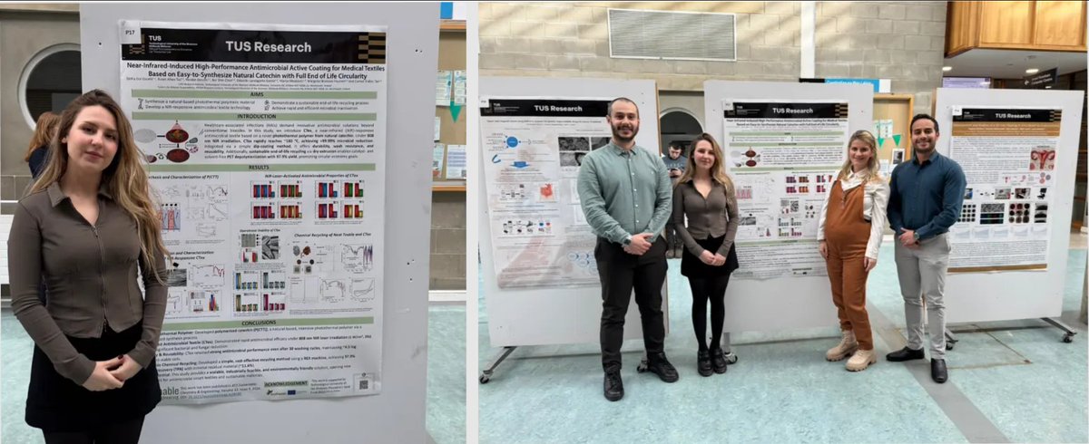 EcoPlastiC project (@_ecoplastic_) on Twitter photo 🙌 Exciting EcoPlastiC presentations from Necdet Ozcelik, <a href="/Ed_Lanzagorta/">Eduardo Lanzagorta</a> & <a href="/zecerdecal/">Zeliha Ece Erdoğan 𓂀</a> at the TUS Research Week 2025 <a href="/TUS_ie/">Technological University of the Shannon</a>! 🔬
🌐 Check out their cutting-edge work on sustainable plastics!
🔗 ecoplasticproject.eu/posts/tus-rese…
#SustainableInnovation #MaterialScience #CircularEconomy 🙌 Exciting EcoPlastiC presentations from Necdet Ozcelik, <a href="/Ed_Lanzagorta/">Eduardo Lanzagorta</a> & <a href="/zecerdecal/">Zeliha Ece Erdoğan 𓂀</a> at the TUS Research Week 2025 <a href="/TUS_ie/">Technological University of the Shannon</a>! 🔬
🌐 Check out their cutting-edge work on sustainable plastics!
🔗 ecoplasticproject.eu/posts/tus-rese…
#SustainableInnovation #MaterialScience #CircularEconomy