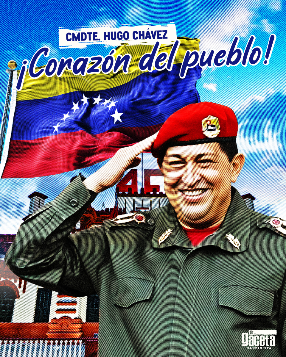 🇻🇪✊🏻 El 5 de marzo de 2013, el Comandante Eterno Hugo Chávez Frías pasó a la inmortalidad, convirtiéndose en el corazón de los pueblos latinoamericanos y caribeños, dejando un legado de dignidad y soberanía para la región.
