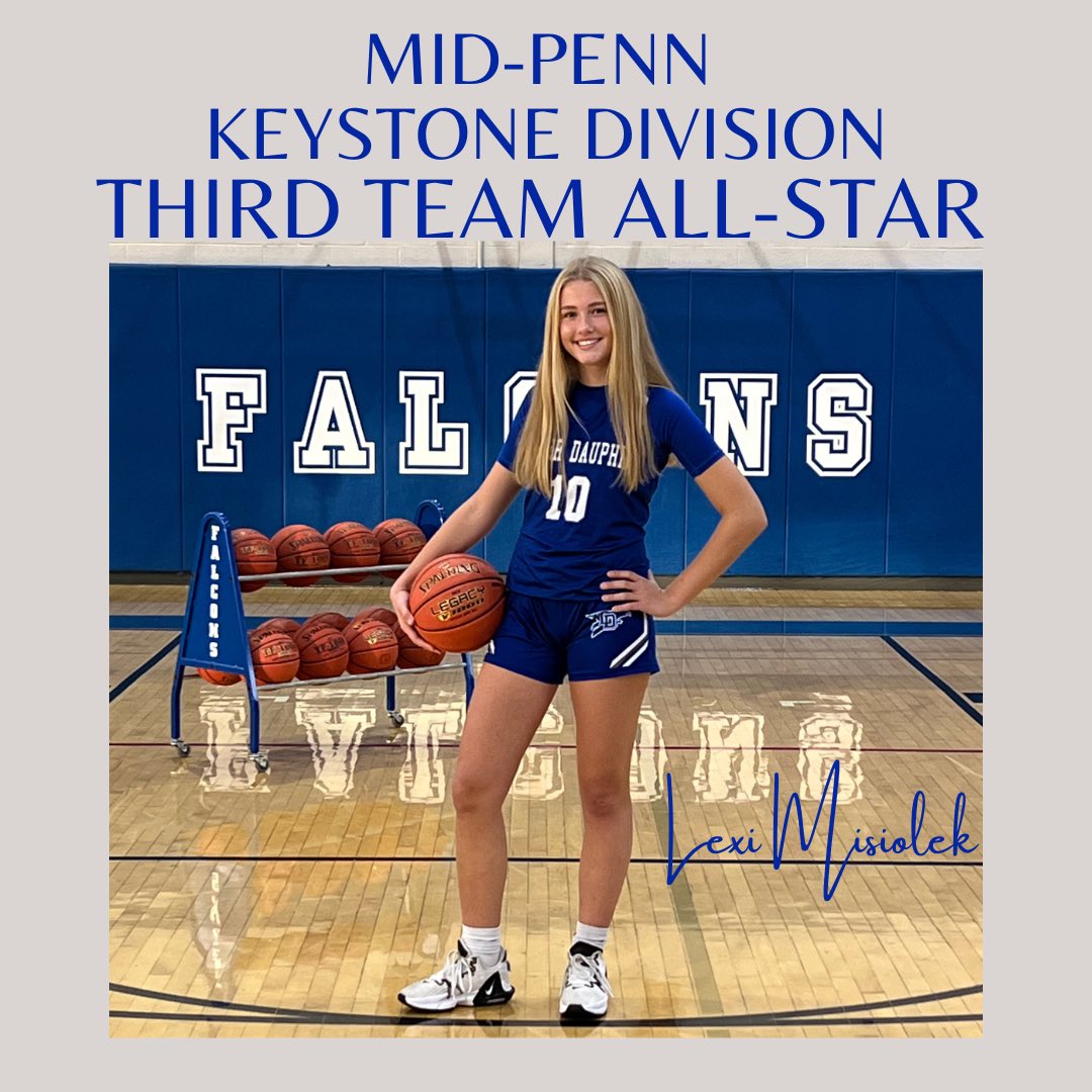 All-star lists are out! Congratulations to Addy and Lexi for their First Team &amp; Third Team selections in the Keystone Division... we are so proud of you! #LDGB🏀