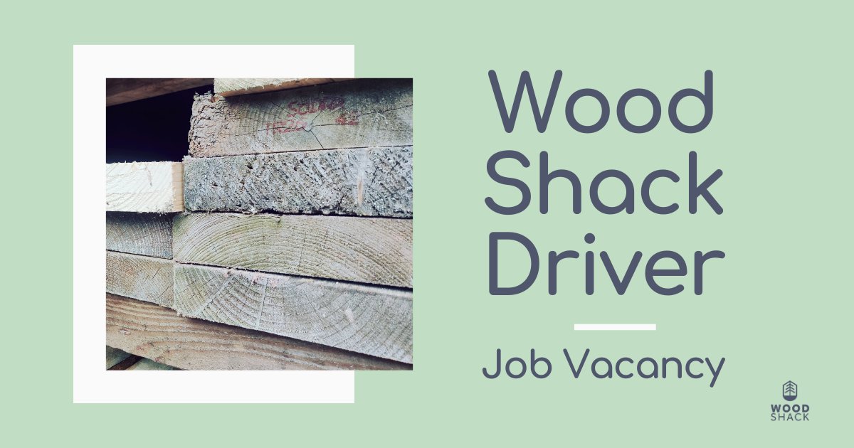 🌟 We're Hiring 🌟

We are looking for a driver to be part of the Wood Shack Collections Team going out onto building and manufacturing sites to collect waste timber.

Apply today 👉 ow.ly/juZ950VaXiC