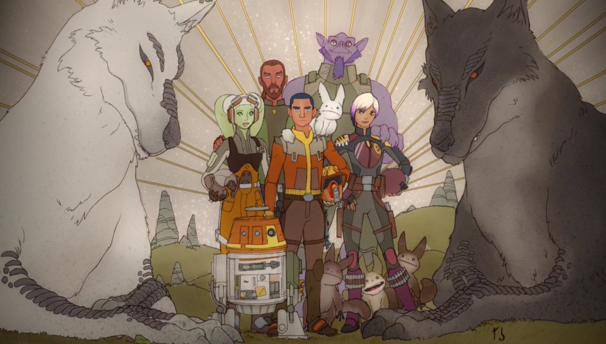 The STAR WARS REBELS series finale premiered on this day 7 years ago