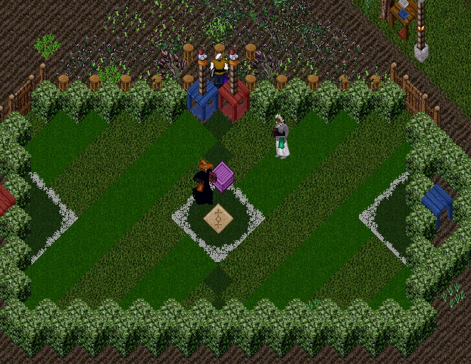 本日も水曜バッグボール体験会 in Izumo 開催中です。
3月4月は出雲シャードでお世話になります。

観戦、参加、ルールを聞きたいなどFブリ畑のBBコートまでお気軽にどうぞ！
#ウルティマオンライン #UO_IZM