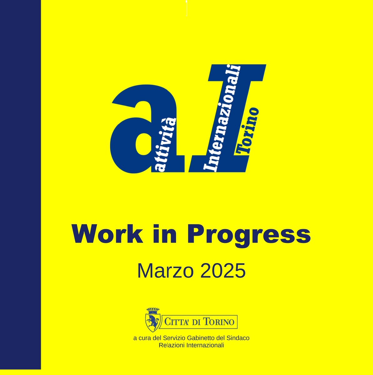 📌E' uscita la newsletter di marzo 2025 di
<a href="/twitorino/">Città di Torino</a> #workinprogress 

Leggila qui 📷bit.ly/4aq38NI