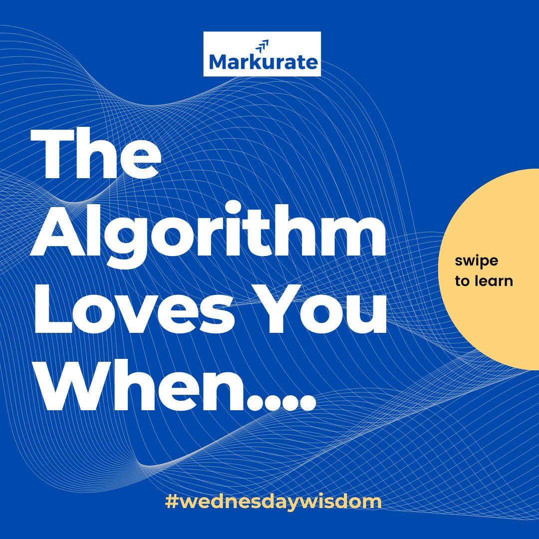 markurate10605's tweet image. Master the algorithm with smart posting! 📲🔥 Stay active, drive engagement & optimize your copy. 
#AlgorithmHack #DigitalMarketing #BoostYourReach #MarketingTips #GrowWithUs #Markurate