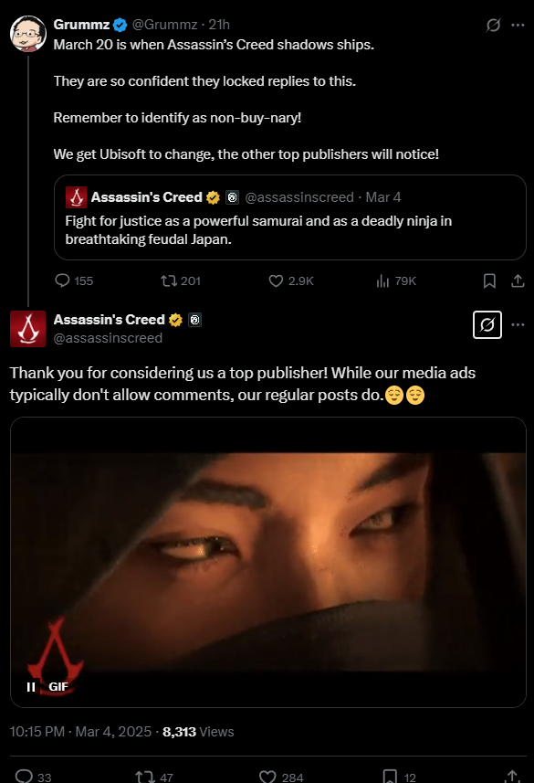 LMAO someone on the social media team took their shot