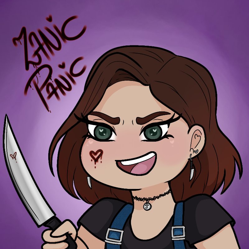🔪 New icon, new chaos! 🔪
What do y'all think? Would you trust this face? (You shouldn't. 😈)

#ZanicPanic #ChibiArt #KnifeToMeetYou #SharpButCute #DigitalArt #ArtistOnTwitter #Moots