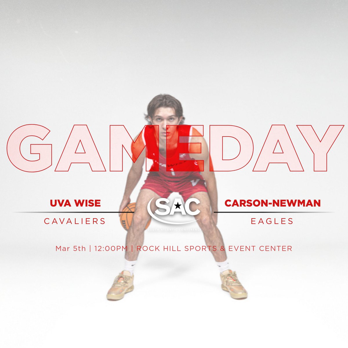 UVA Wise MBB (@uvawisembb) on Twitter photo Win or go home‼️🔥
#GoCavsGo🔴⚪️
📍 Rock Hill Sports & Event Center
🆚 CN
🕓 12:00PM
📊 shorturl.at/WItVw
📺 <a href="/FloCollegeHoops/">FloCollege | Basketball</a> Win or go home‼️🔥
#GoCavsGo🔴⚪️
📍 Rock Hill Sports & Event Center
🆚 CN
🕓 12:00PM
📊 shorturl.at/WItVw
📺 <a href="/FloCollegeHoops/">FloCollege | Basketball</a>