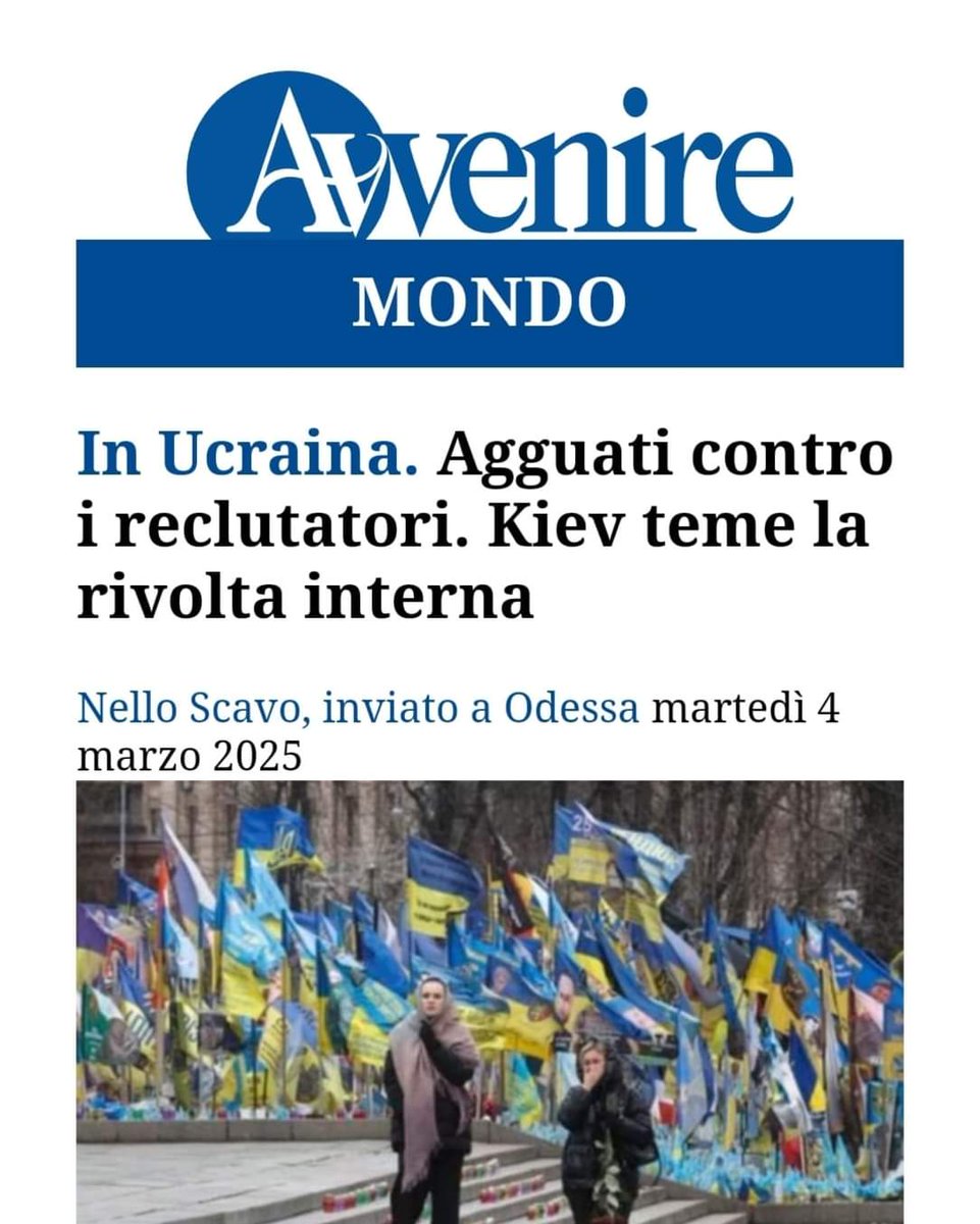 Non c'è più bisogno dei russi per buttare giù #Zelensky e il suo governo, presto ci penseranno gli #ucraini stessi