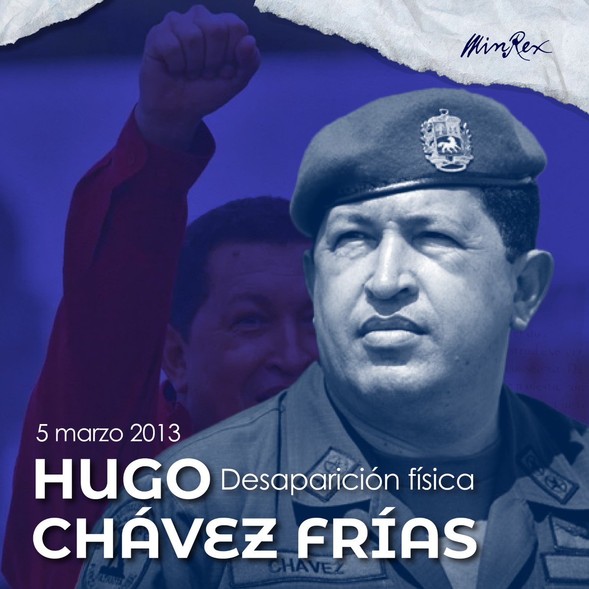 Recordamos al mejor amigo de #Cuba, el Comandante Hugo Chávez Frías, en el 12º aniversario de su partida a la inmortalidad.

Su legado vive en los miles de hombres y mujeres en el mundo que seguimos abogando por un futuro mejor, más justo y equitativo.

#ChávezVive