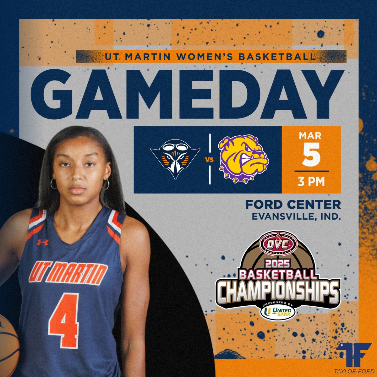 UT Martin Women’s Basketball (@utmartinwbb) on Twitter photo It's GAMEDAY!
The Skyhawks begin their quest for a 5⃣th <a href="/OVCSports/">Ohio Valley Conference</a> tournament title against seventh-seeded Western Illinois at 3 p.m. at the Ford Center in Evansville!
📺: tinyurl.com/4ezma2u5
📻: tinyurl.com/y76xd99m
📈: tinyurl.com/2vrxmdz7
#MartinMade It's GAMEDAY!
The Skyhawks begin their quest for a 5⃣th <a href="/OVCSports/">Ohio Valley Conference</a> tournament title against seventh-seeded Western Illinois at 3 p.m. at the Ford Center in Evansville!
📺: tinyurl.com/4ezma2u5
📻: tinyurl.com/y76xd99m
📈: tinyurl.com/2vrxmdz7
#MartinMade