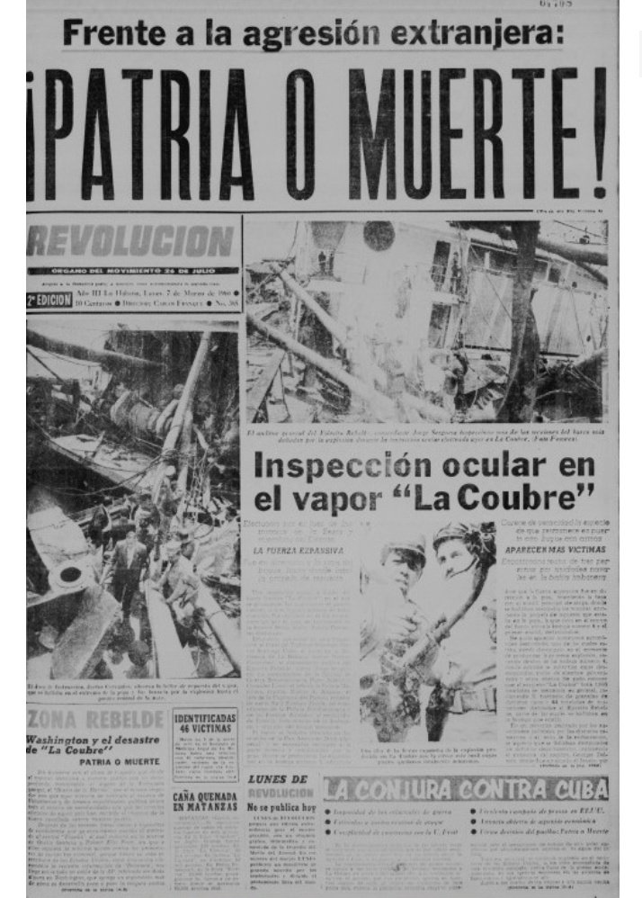 LiliGonzal88469's tweet image. Patria o muerte ! ¡Venceremos!
 Resume una conducta de resistencia y victoria ante el enemigo. Encarna la esencia de una tradición histórica de batallar heroico desde el siglo XIX. La firme decisión de morir por la patria es apostar por la vida...
#FidelPorSiempre