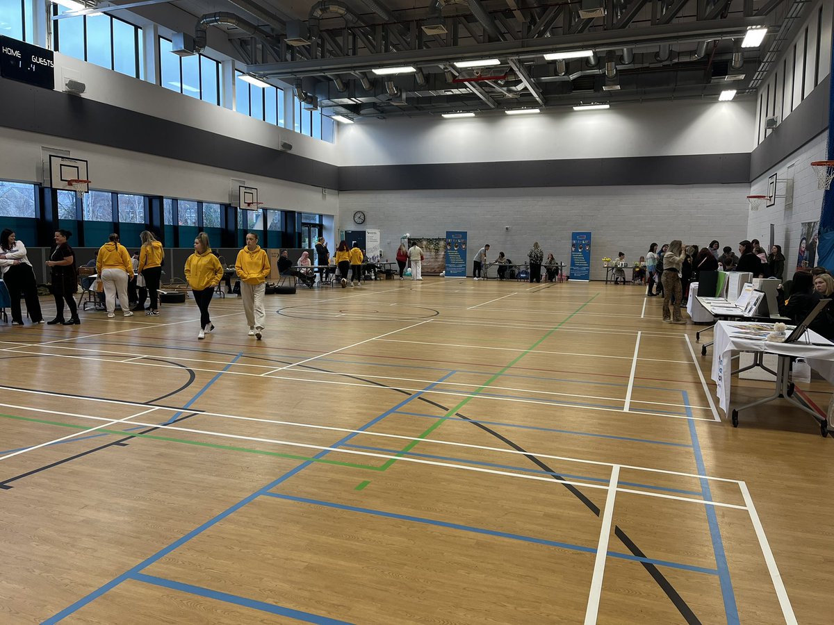 It’s great to see so many enthusiastic students attend the early years event at the Kilmarnock Campus.

Stalls include <a href="/southayrshire/">South Ayrshire Council</a> and <a href="/VibrantEAC/">Vibrant Communities</a>.

Toni and her classmates spoke to Jenni and Jordan from <a href="/SSSCnews/">The Scottish Social Services Council</a> to find out more information and what they offer.