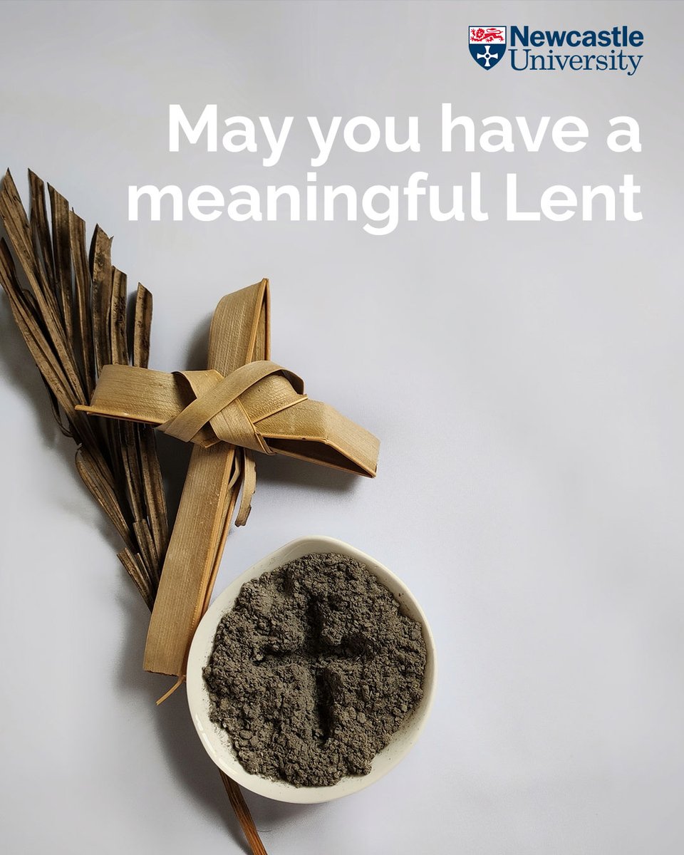 NCL_medscience's tweet photo. Wishing a meaningful Lent to all those observing it in our community.
If you would like to learn more about Lent, check out this article from our Chaplaincy team:
https://t.co/N8yWoWFK6N
#WeAreNCL #WeAreFMS https://t.co/fUWaMRzDSA