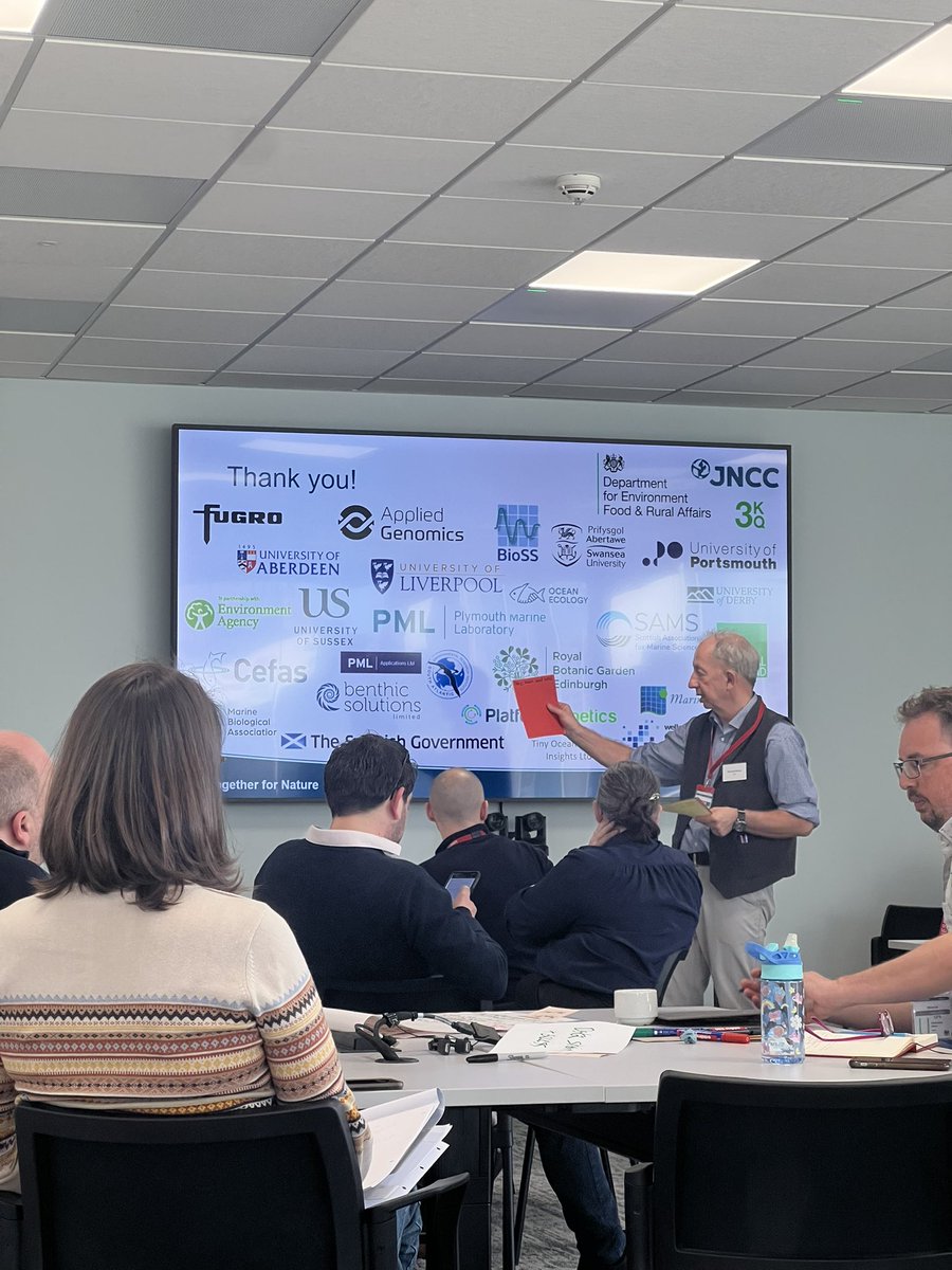 Dina_Simons_Sci's tweet image. Spent the start of the week at a @JNCC_UK marine eDNA workshop, discussing how to advance the technique in UK marine monitoring 🧬 Amazing to be in the same room as so many skilled and experienced people!