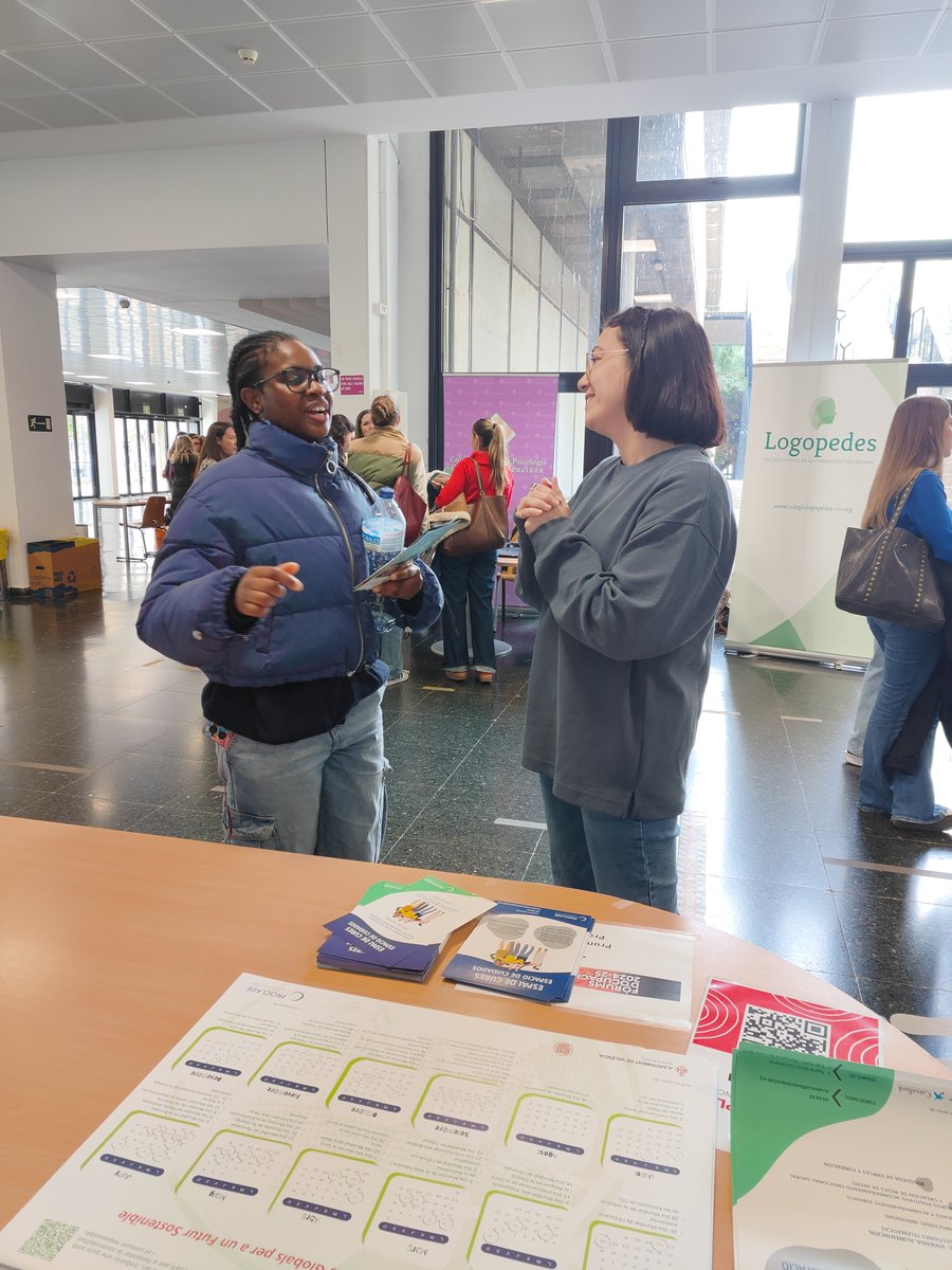 💻Desde la delegación de #Valencia hemos participado en una Feria de #empleo, una oportunidad para darnos a conocer, crear sinergias con empresas y posibilidad de hacer crecer a nuestro equipo de voluntariado.

☑¡Si quieres formar parte de proyecto contáctanos en el 699 908 407!