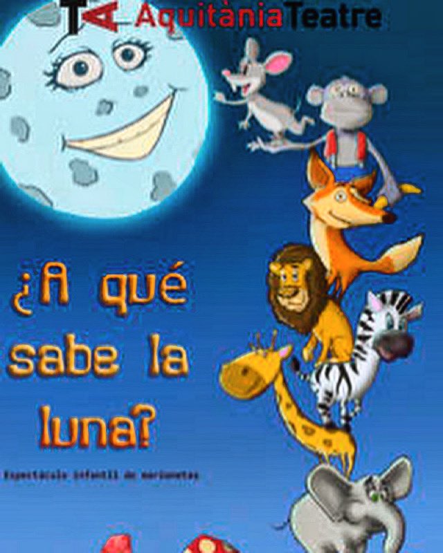 #AQUIKIDS
Este fin de semana tendremos #AQueSabeLaLuna de @camelcatproducciones con @mo0nsara 

🗓️🗓️ 

• sábado 08 y domingo 09 a las 12:00h. 

🎟️🎟️ aquitaniateatre.com
