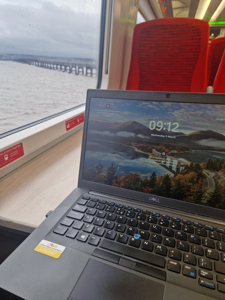 After years of suffering from travel sickness, I finally tried tablets yesterday. This working on the train thing is really quite pleasant when you're not slowly turning green!