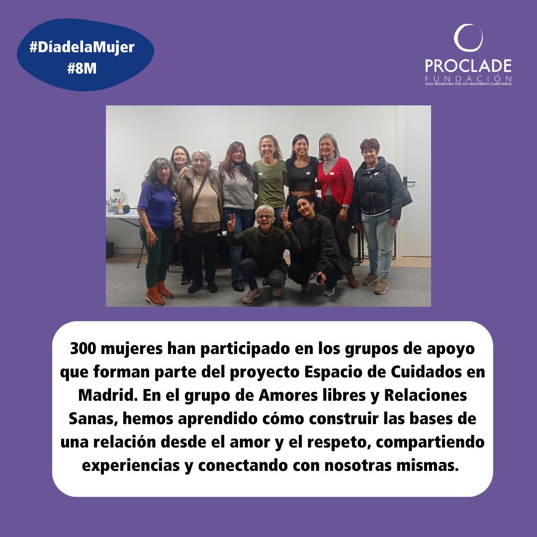 💜Ellas son PROCLADE.

#DiadelaMujer #8M
