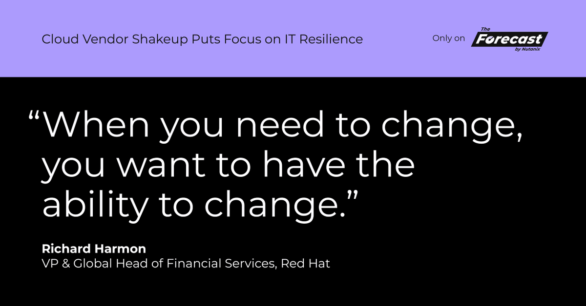 ServerlinkUK's tweet image. Resilience starts with adaptability. Learn how IT leaders are rethinking their virtualization strategy amidst the VMware by Broadcom acquisition: oal.lu/CB6eC