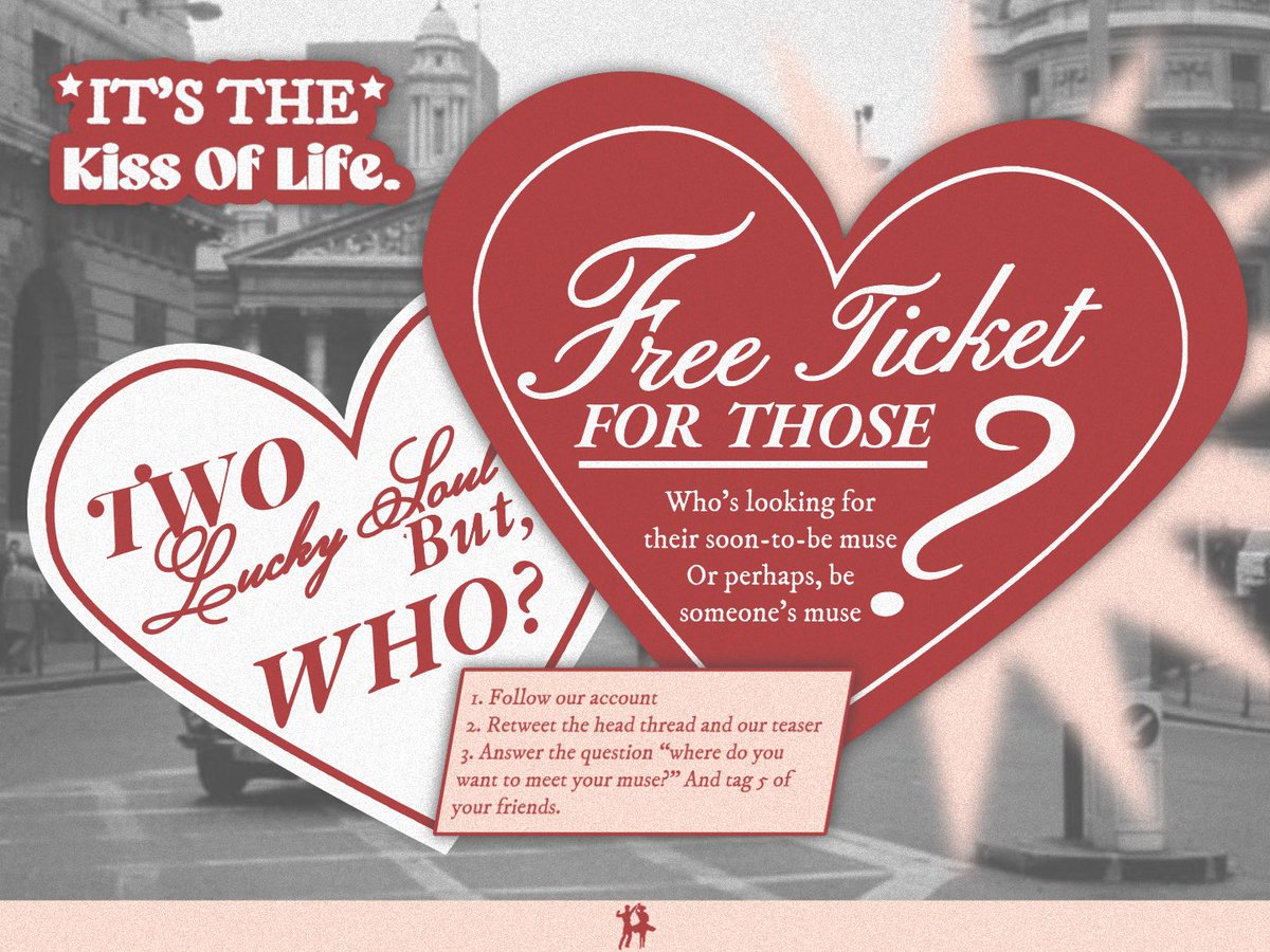 Hey_KissOfLife's tweet image. ㅤ
Destined to fall in love, so what else are you waiting for? We're giving away 2 free slots to lucky winners, join now before it's too late!
ㅤ