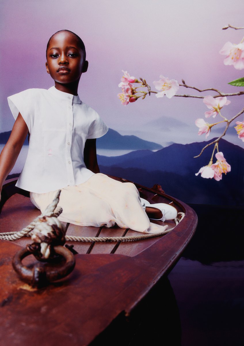 再生の春を象徴する桜の木をフィーチャーした「ディオール チェリー