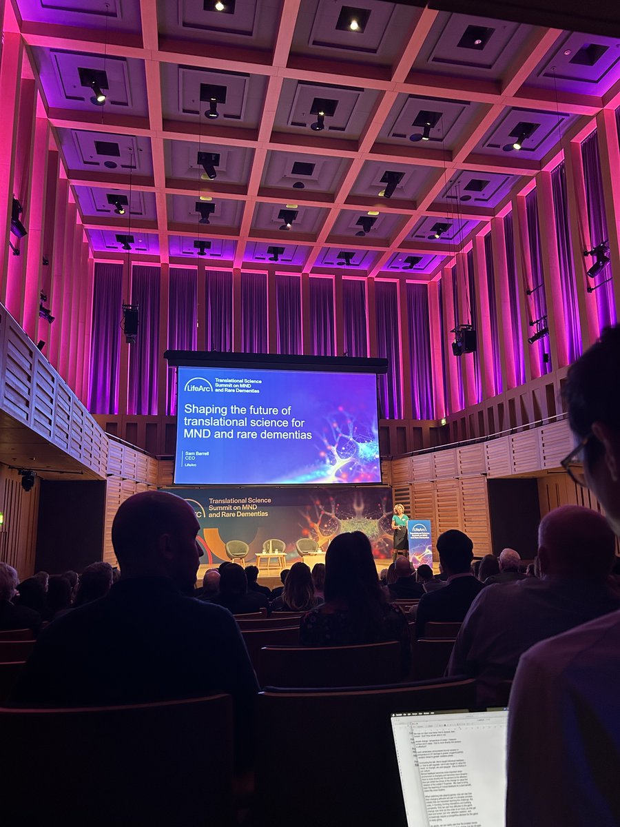 LifeArc (@lifearc1) on Twitter photo And we are off! 🚀
<a href="/SamBarrell1/">Sam Barrell</a> kicked off the first-ever LifeArc Translational Science Summit on MND and Rare Dementias with an opening session sharing our vision and work to shape the future of translational science for MND and rare dementias. #RareNeuro
#MND #RareDementias And we are off! 🚀
<a href="/SamBarrell1/">Sam Barrell</a> kicked off the first-ever LifeArc Translational Science Summit on MND and Rare Dementias with an opening session sharing our vision and work to shape the future of translational science for MND and rare dementias. #RareNeuro
#MND #RareDementias