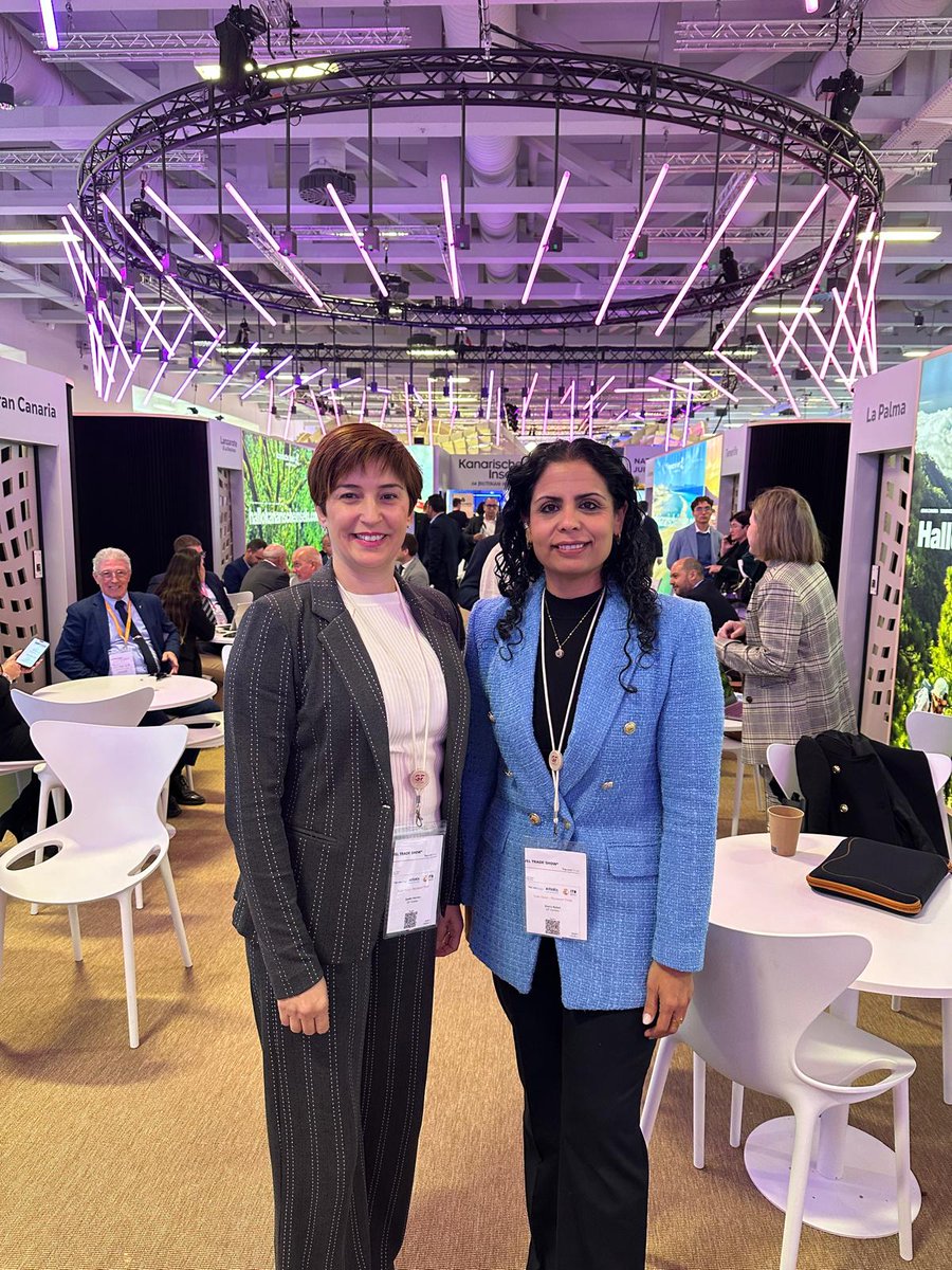 GF Hoteles (@gfhoteles) on Twitter photo 🛫Nos encontramos una de las ferias de turismo más importante del mundo, <a href="/ITB_Berlin/">ITB Berlin</a>, reforzando nuestro compromiso con el sector.
Nuestras compañeras Sandra y Sherry están representando a #GFHoteles en este evento clave, estableciendo conexiones estratégicas. 🛫Nos encontramos una de las ferias de turismo más importante del mundo, <a href="/ITB_Berlin/">ITB Berlin</a>, reforzando nuestro compromiso con el sector.
Nuestras compañeras Sandra y Sherry están representando a #GFHoteles en este evento clave, estableciendo conexiones estratégicas.