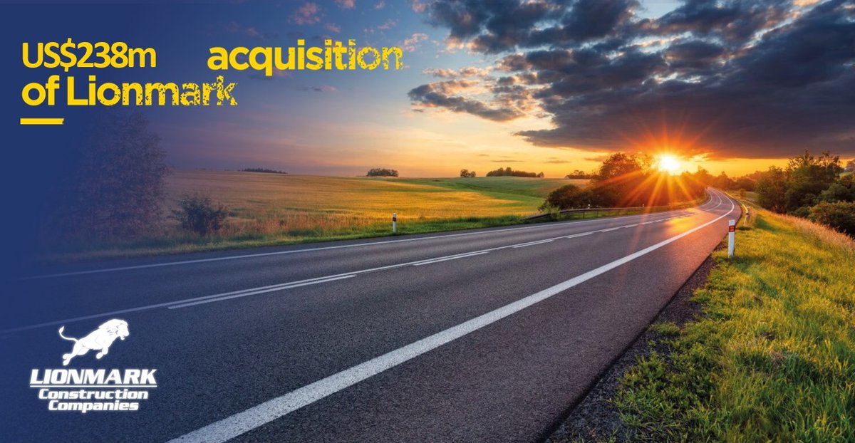 breedongroup's tweet image. It’s certainly been a busy morning and alongside our results, we’re pleased to announce our latest acquisition of Lionmark Construction Companies LLC.

Welcome to the team!

⬇️ow.ly/E7S650VaPUZ

#Breedon #CommercialStrategy #AnnualResults #Acquisition #USExpansion