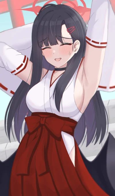 #ブルアカ #BlueArchive #巫女の日 巫女の日 