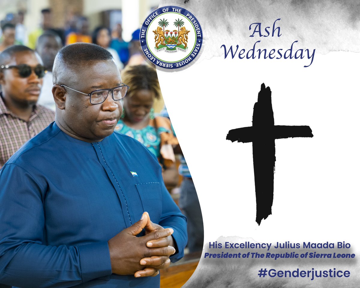 julius_maadabio's tweet photo. Ash Wednesday serves as a reminder of our reality and defines our purpose on Earth: we are here for only a short time. As we celebrate women’s empowerment this March, let us start Lent with meaningful reflections on our relationship with God and fill our hearts with love.
#Genderjustice