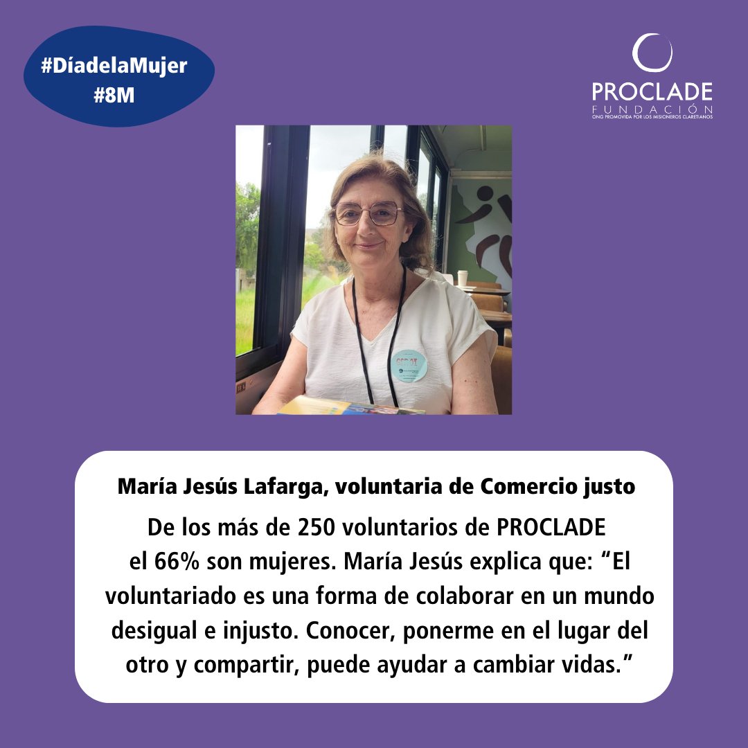 💜Ellas son PROCLADE.

#DiadelaMujer #8M