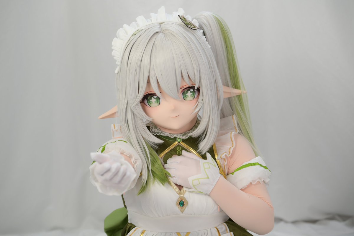 yuyu7822's tweet photo. 草木逢春，慧如恒沙，神爱世人，妲门永存！
@heyaoheyao 
#kigurumi #着ぐるみ #纳西妲 https://t.co/d4VhQRNJSA