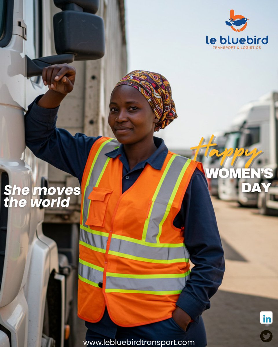 She is unshaken,
She is unbreakable,
She is undeniable.

Here’s to the unstoppable women who pave new routes, drive progress and move the world!
Happy Women's Day
#WomensDay #logistics