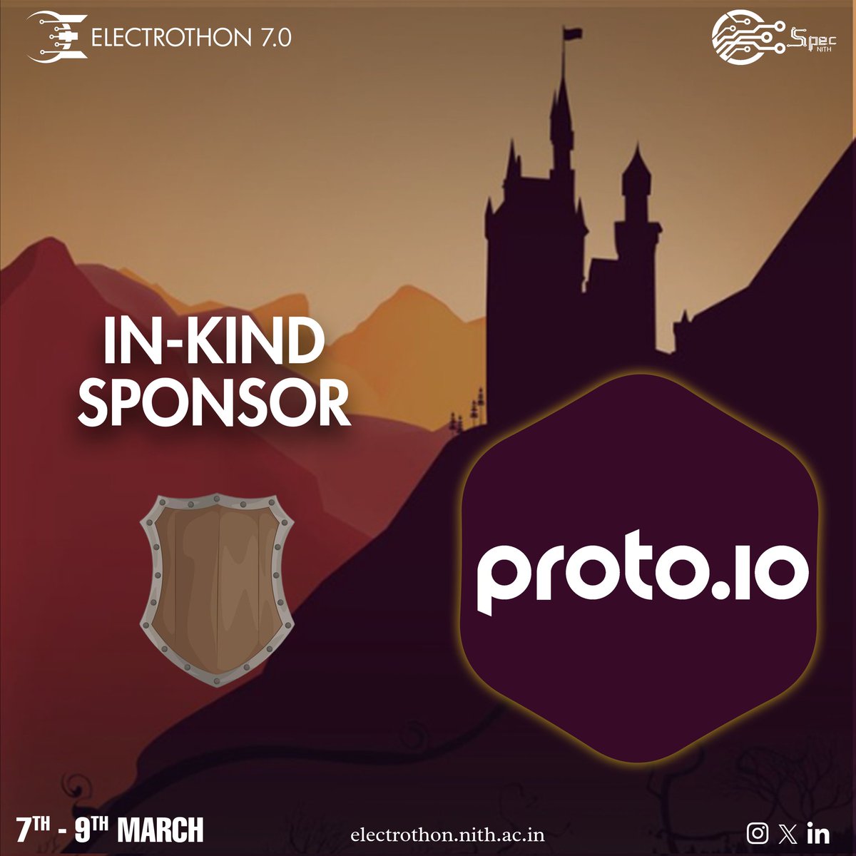 Bringing app ideas to life with Proto.io! 🎨 This no-code prototyping platform allows designers and developers to create interactive UI/UX experiences effortlessly.

🔗 Start prototyping: proto.io

#Electrothon7 #SPEC_NITH #Protoio