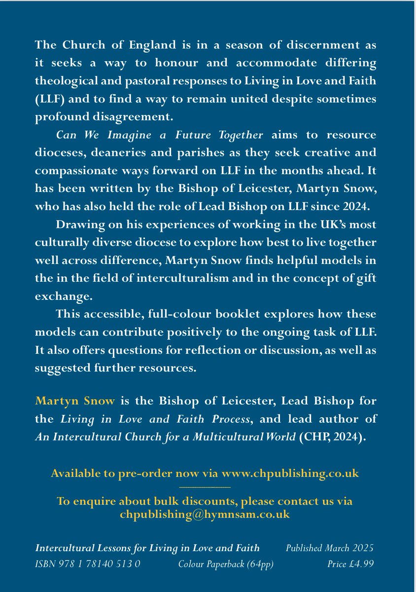 New book just published. Hoping it will be helpful to all in <a href="/churchofengland/">The Church of England</a>