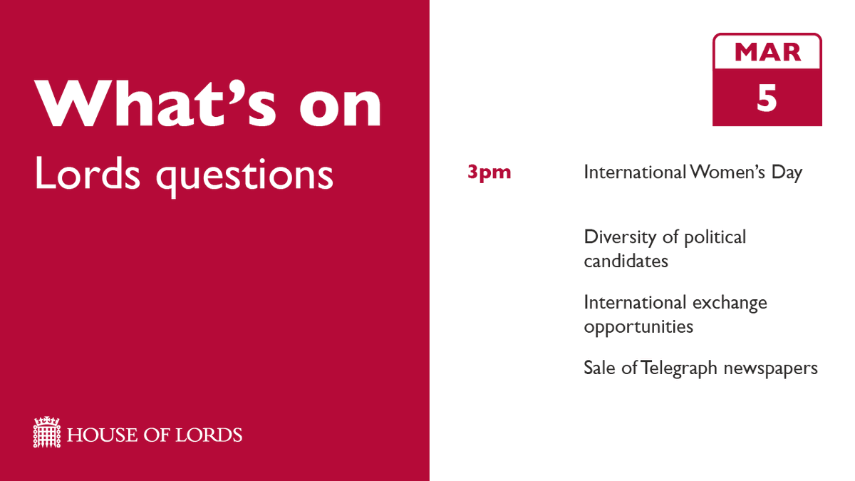 House of Lords tweet media