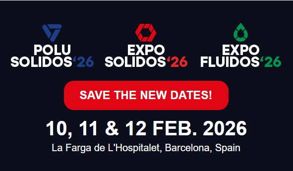 ¡Nueva fecha para <a href="/EXPOSOLIDOS/">EXPOSOLIDOS</a>  / <a href="/Polu_Solidos/">POLUSOLIDOS</a>  / <a href="/expofluidos/">@EXPOFLUIDOS</a>  2026!
📅 Del 10 al 12 De Febrero 2026 en La Farga de l'Hospitalet

exposolidos.com/m_2026/02_newd…