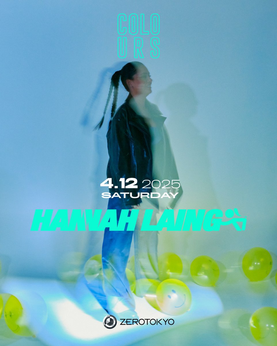 ZEROTOKYO_JAPAN's tweet photo. 【4.12(土) COLOURS presents HANNAH LAING】
ハードハウスとトランスの刺激的な要素を盛り込み、その圧倒的なエネルギーと爆発力で現在ヨーロッパを席巻中のサウンド”High Energy Bouncy Techno”の女王 Hannah Laing がついに日本デビューを果たす！

2025.4.12(土) 
OPEN：23:00
HP：https://t.co/MW2tTltbvd 

EARLY BIRD FASTPASS TICKET：¥3,000-（優先入場・入場料金含む）
【ZAIKO】https://t.co/wtM6mynaER 

【Z HALL】
HANNAH LAING

#ZEROTOKYO