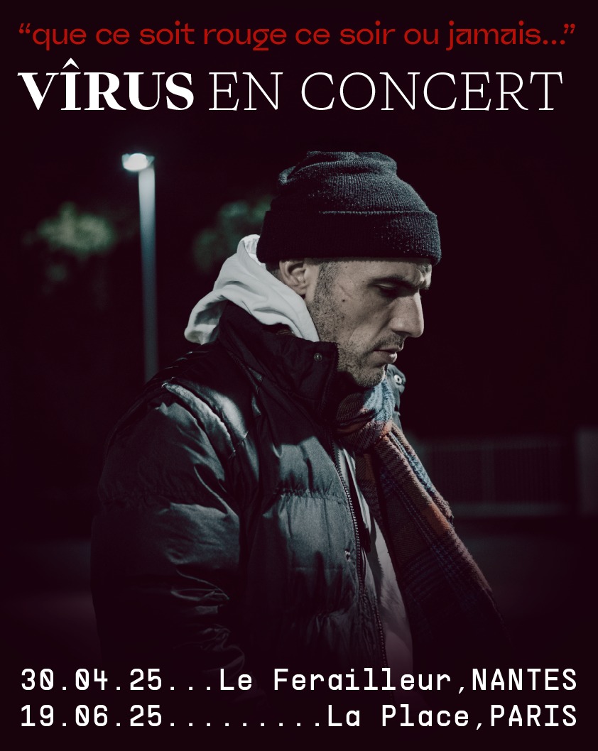 Vîrus (@virus_rdf) on Twitter photo "le jour où j'claque la porte, j'ai une tournée de deux dates..." avec DJ <a href="/GHighDJo/">G High DJo</a>
Billeterie Nantes : urlr.me/RUEXxM
Billeterie Paris : urlr.me/V4EURu "le jour où j'claque la porte, j'ai une tournée de deux dates..." avec DJ <a href="/GHighDJo/">G High DJo</a>
Billeterie Nantes : urlr.me/RUEXxM
Billeterie Paris : urlr.me/V4EURu