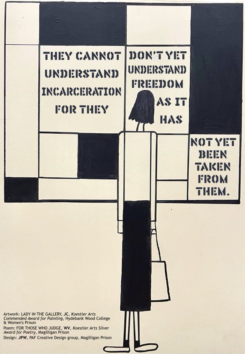 Arts Council of Northern Ireland (@artscouncilni) on Twitter photo Imprisoned Imagination, an exhibition of work created behind bars, opens on this Friday 7th March at <a href="/2RoyalAvenue/">2 Royal Avenue</a>, Belfast 🖼️
This inspiring exhibition, curated from Prison Arts Foundation’s workshops, showcases art, music, and writing created by individuals incarcerated in Imprisoned Imagination, an exhibition of work created behind bars, opens on this Friday 7th March at <a href="/2RoyalAvenue/">2 Royal Avenue</a>, Belfast 🖼️
This inspiring exhibition, curated from Prison Arts Foundation’s workshops, showcases art, music, and writing created by individuals incarcerated in