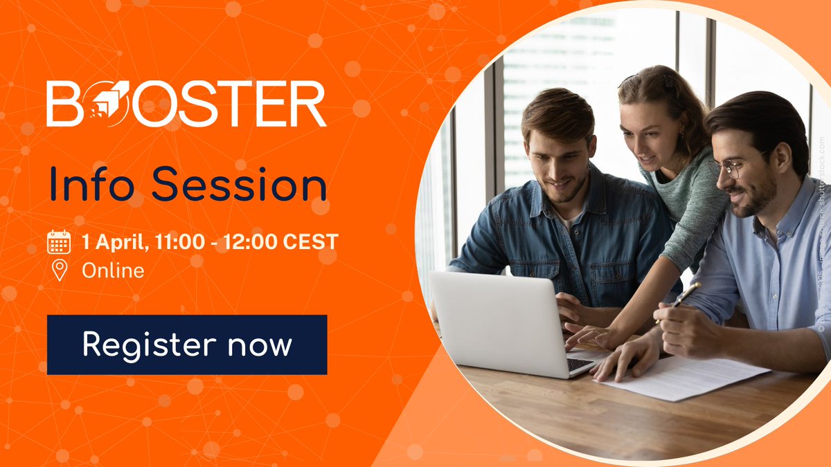 HorizonBooster's tweet image. 📢 Save the date and join our first info session! Find out how Booster can support you in turning your ideas into real-world impact!
📅 01/04/2025 – 11:00-12:00
💻 Online webinar
✔️ Register: ec.europa.eu/research/parti…

#EUproject #EUfunded #HorizonEU